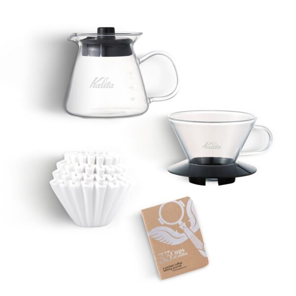 Kalita Wave 185 Coffee Pour Over Kit - Glass